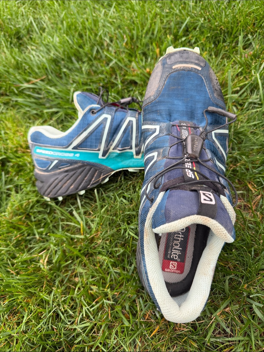 Salomon Women’s Speedcross Trail Running Shoes - Blue 8.5